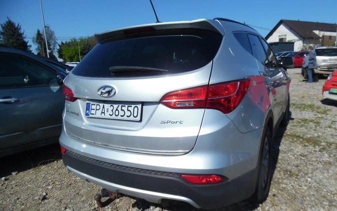 Hyundai Santa Fe cena 18900 przebieg: 99600, rok produkcji 2016 z Kąty Wrocławskie małe 407